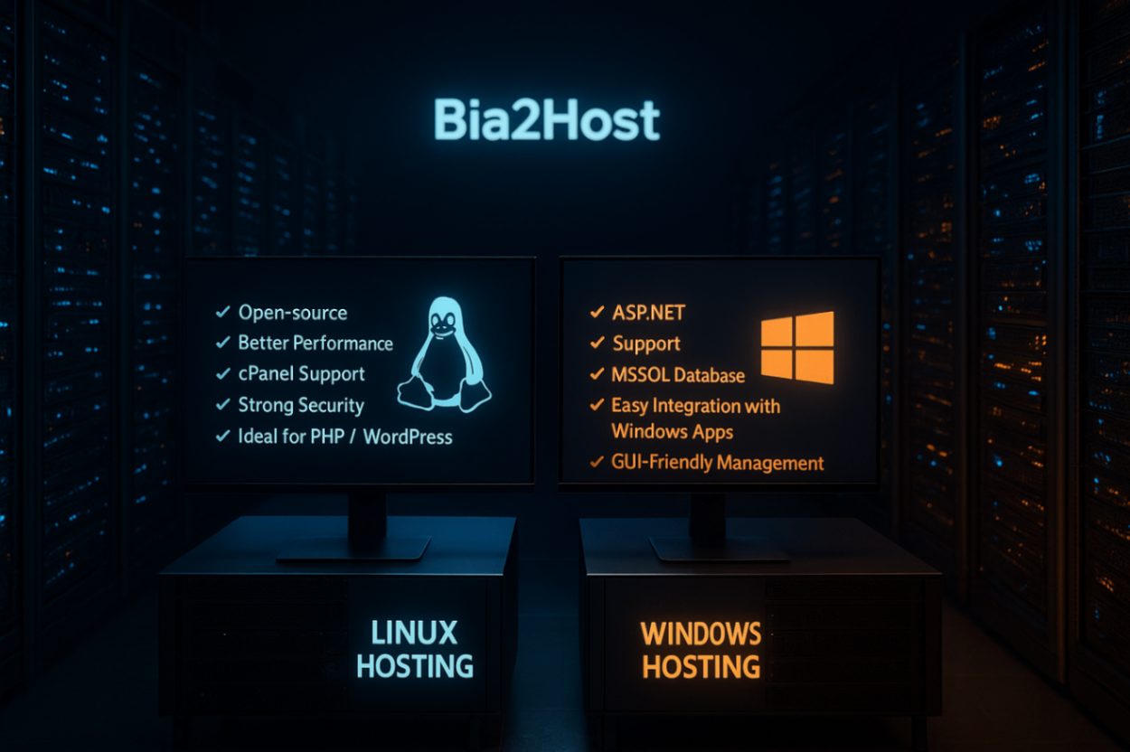 هاست لینوکس بهتره یا ویندوز؟