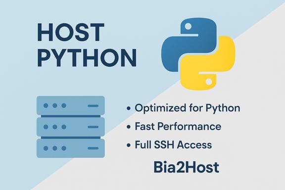بیا تو هاست - هاست پایتون | هاست Python